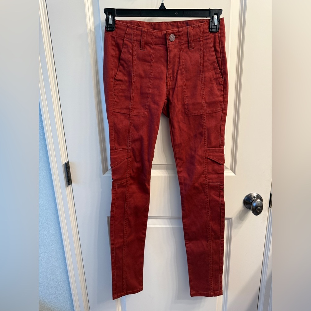 CAbi Women's Rust Utility Jeans‎